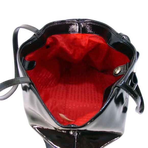 KATE SPADE Veranda Place Evie $268 Patent Leather Bow Tote Bag - Picture 8 of 12